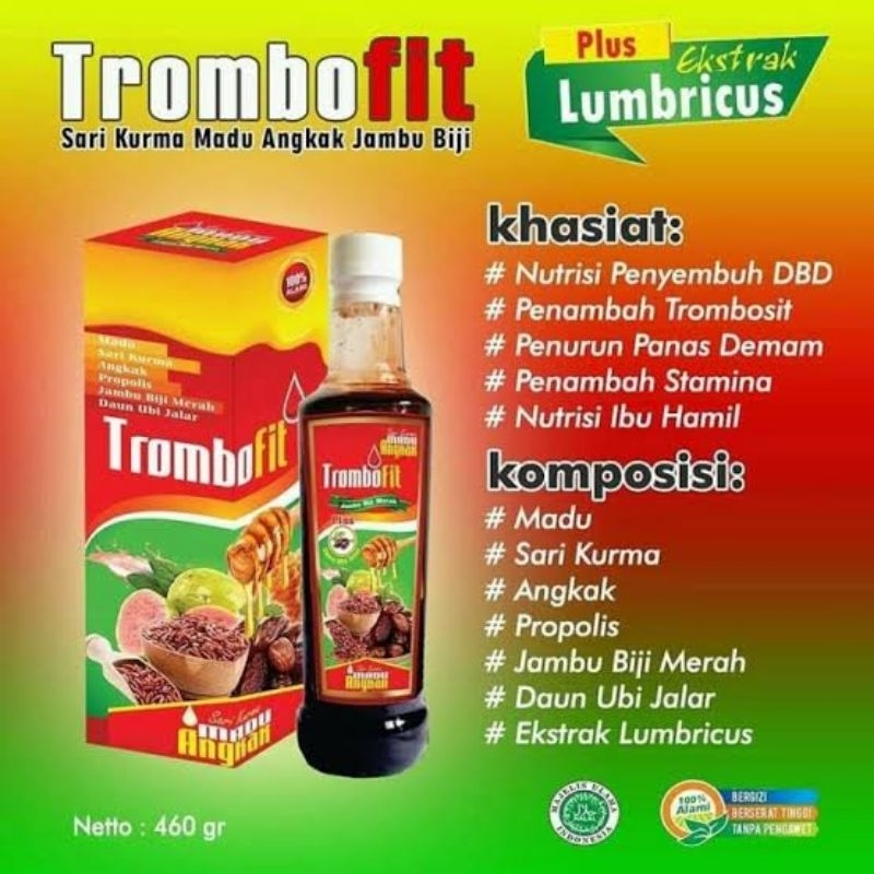 

Sari Kurma Madu Angkak Jambu Biji / TromboFit
