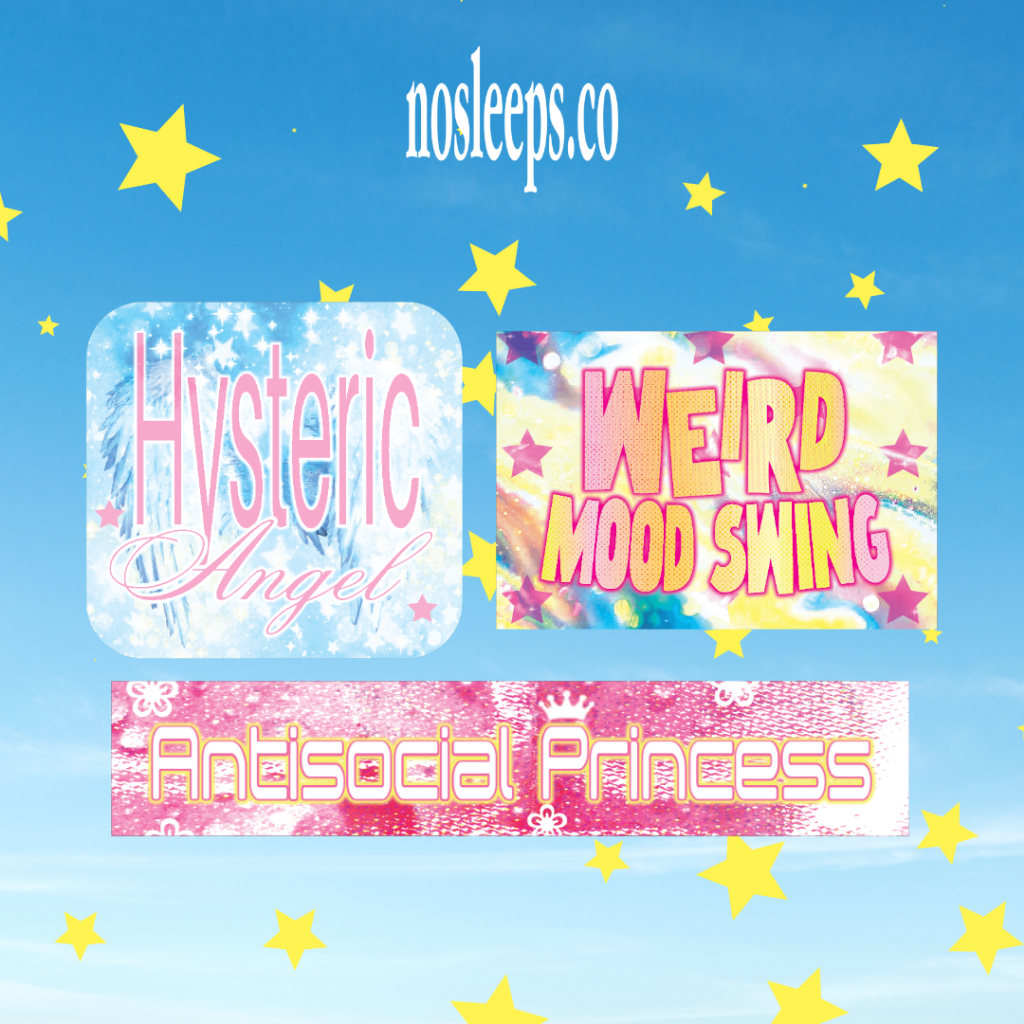 

Hysteric Angel Die Cut Sticker