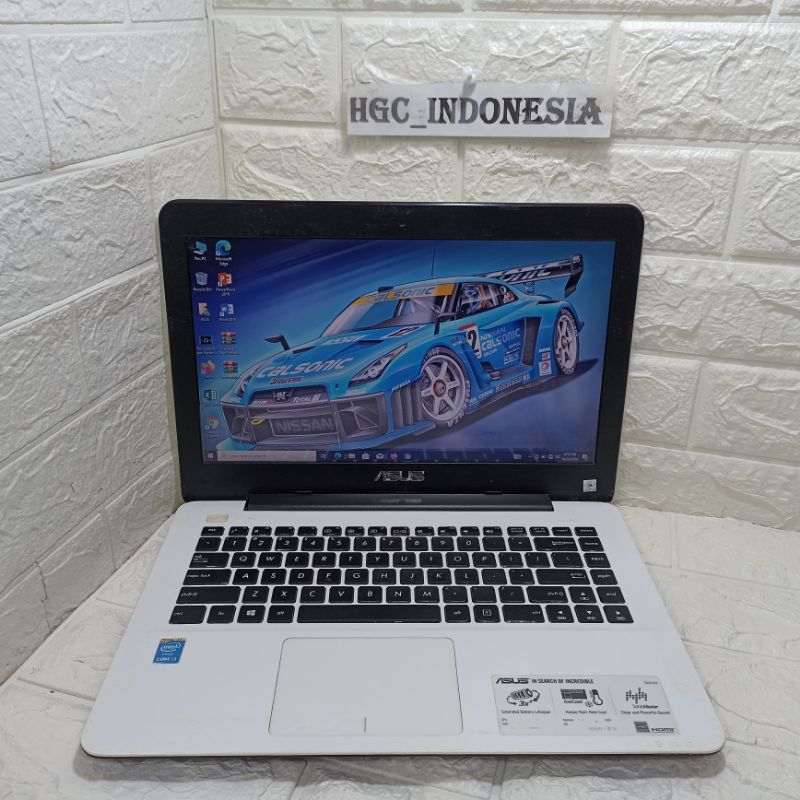 Laptop Asus Gaming X455L Ram 8 GB SSD 128 GB Spesial Game Desain