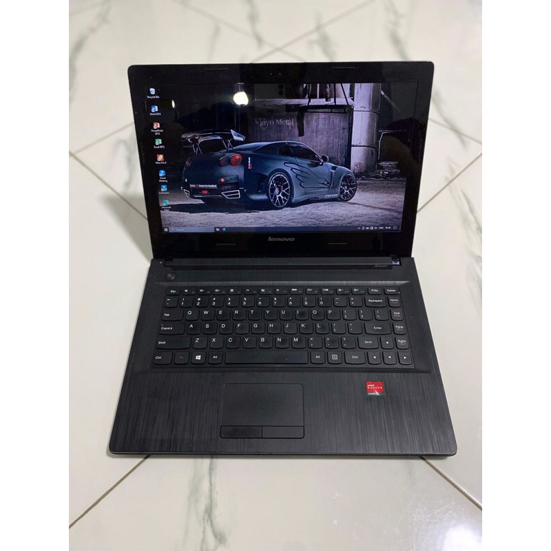 Laptop Lenovo G40-45 AMD E1-6010 RAM 8GB HDD 500GB SSD 250GB WINDOWS 10 (Laptop Second)