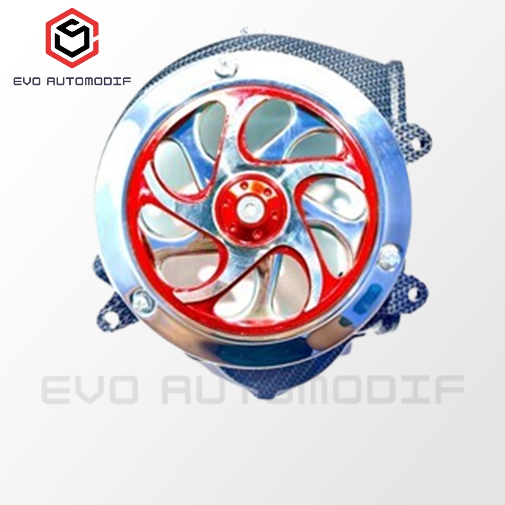 Tutup Kipas Beat FI 2014 Tutup Kipas Scoopy 2014 Spacy FI 2012 - 2014 Starter Kasar Carbon Set Spinn