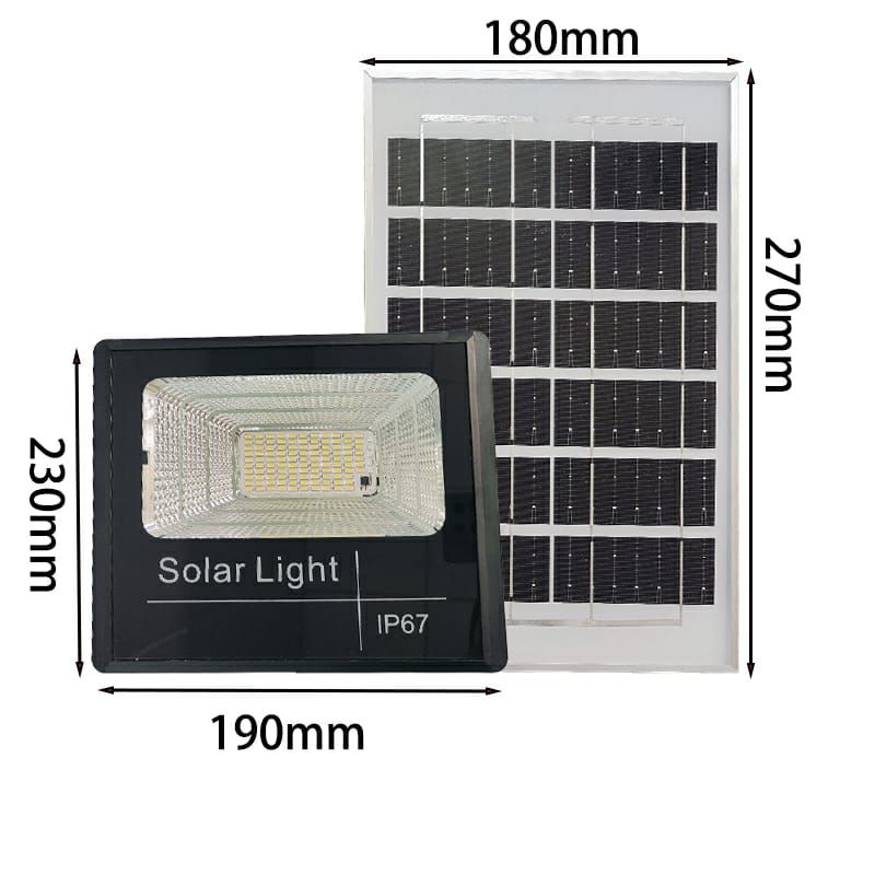 Lampu Sorot Led 100Wat Lampu Led Panel Surya/Tenaga Surya