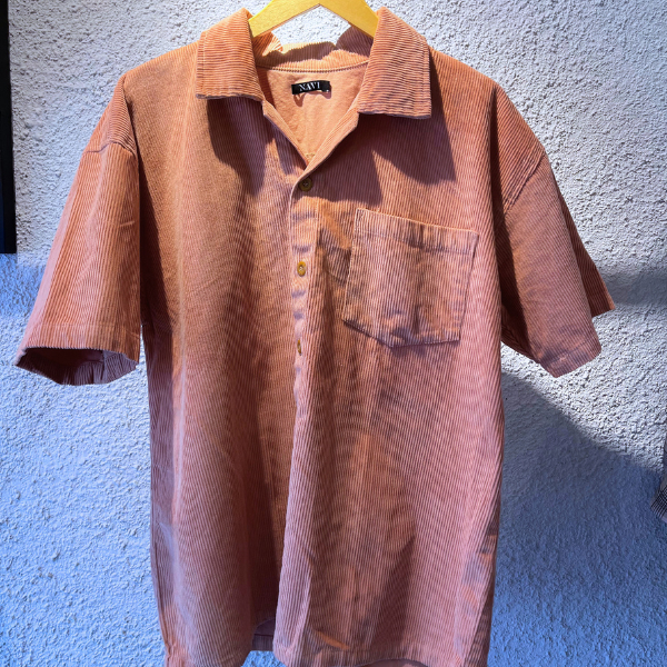 Kemeja Pendek | Corduroy Navi