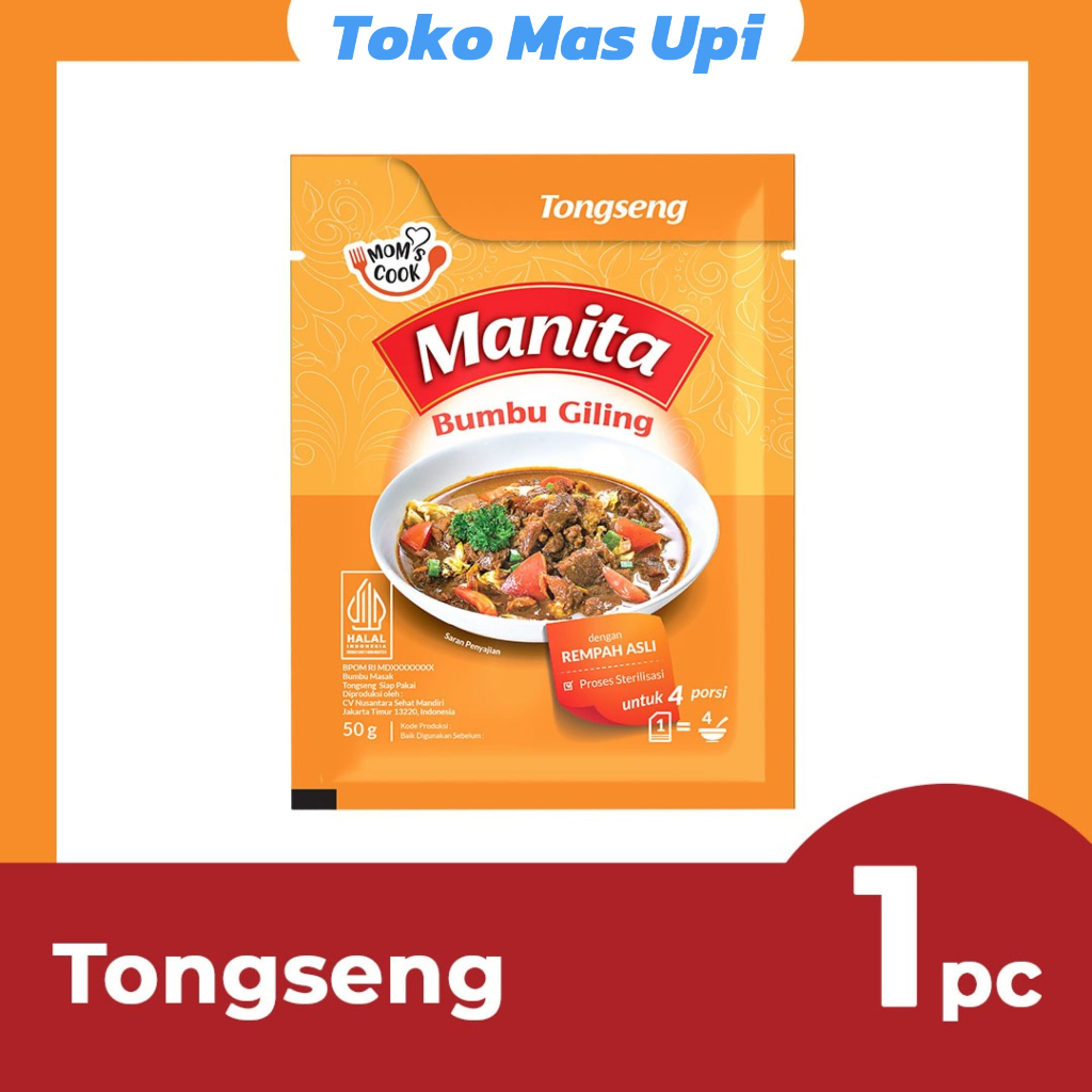 

MANITA Bumbu Giling Tongseng