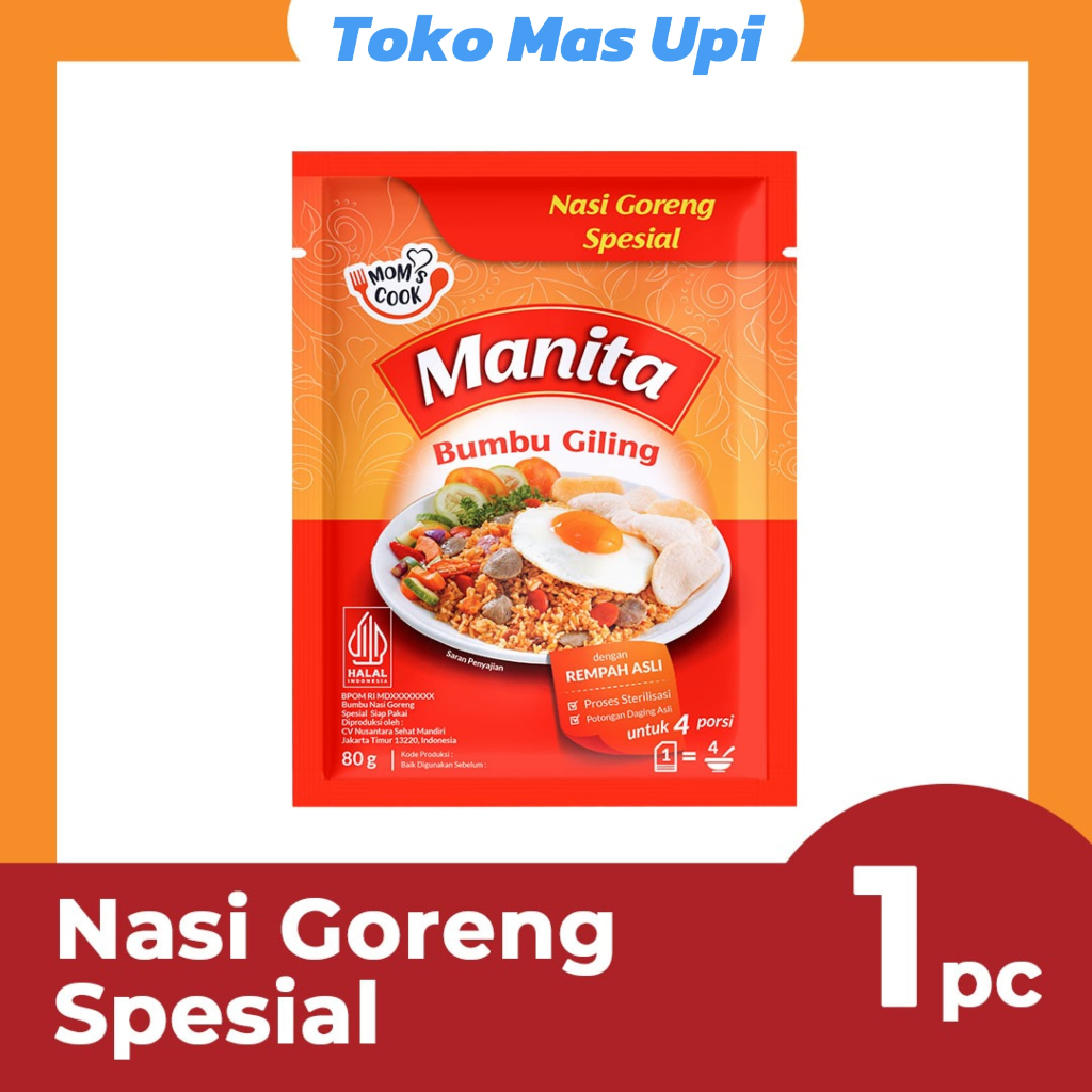 

MANITA Bumbu Giling Nasi Goreng Spesial