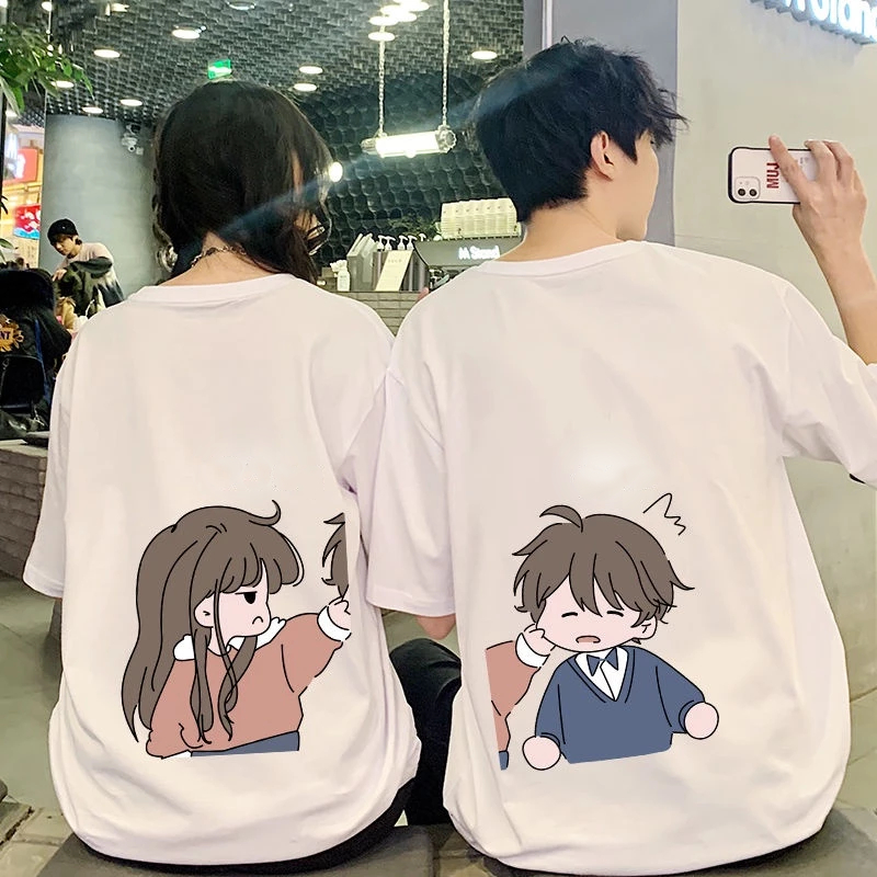 CUBIT baju kaos tshirt couple kembaran pasangan kekasih romantis pacaran ayang doi pacar gemes lucu 