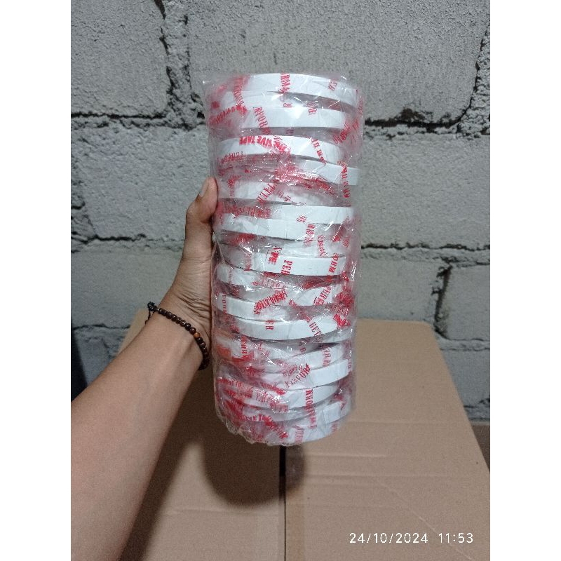 

Selotip Bolak Balik Doble Tape 12 mm Variasi