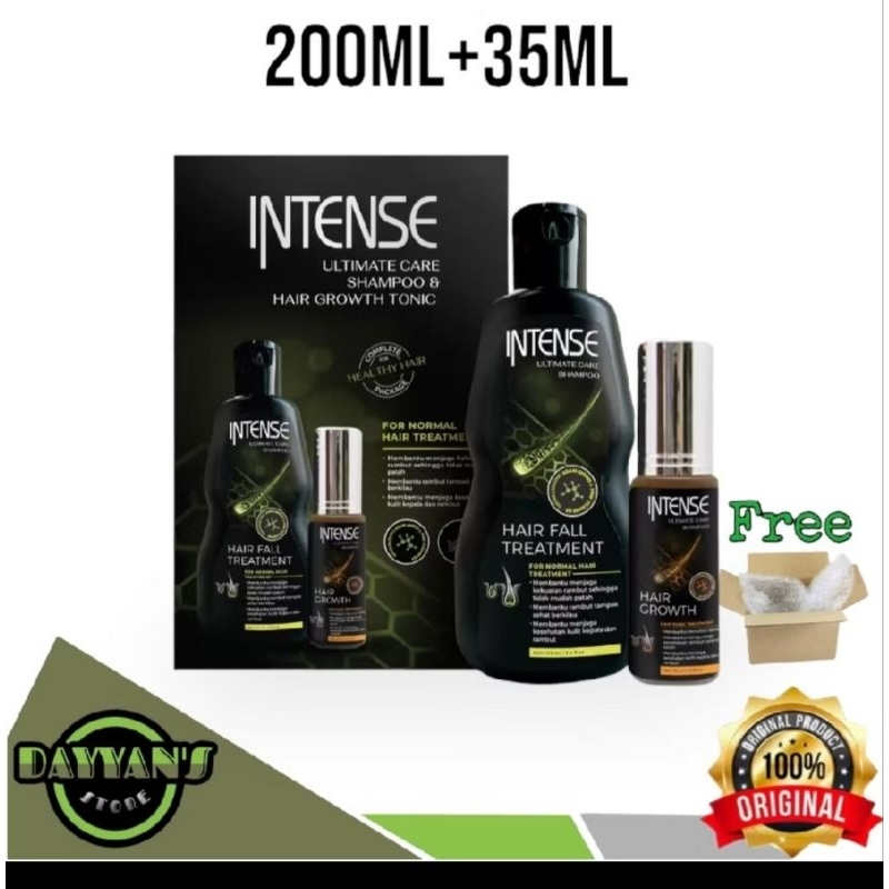7.Intense paket shampo+ hair tonic.
