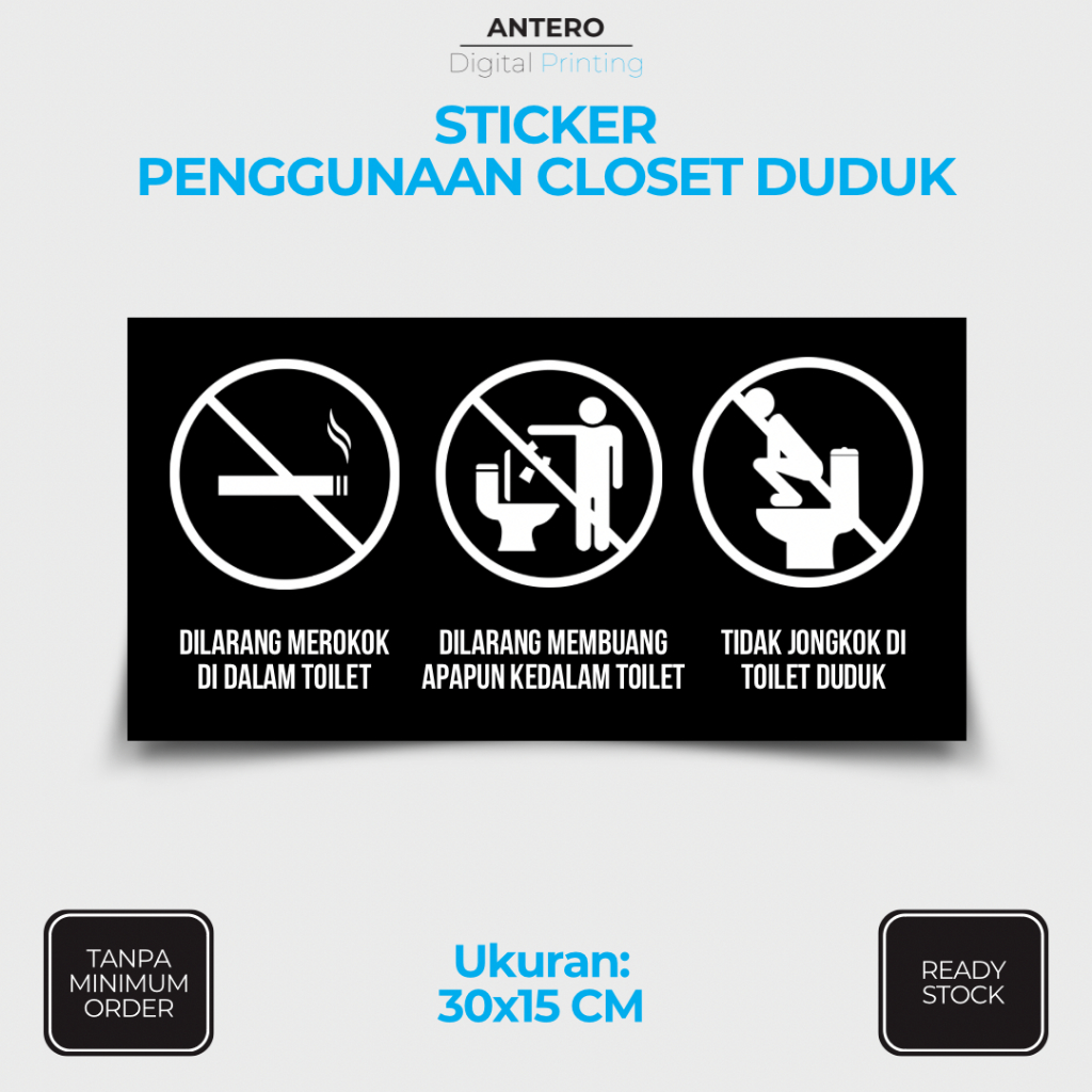 

STIKER PENGGUNAAN CLOSET DUDUK | STIKER PETUNJUK PENGGUNAAN CLOSET DUDUK | STIKER VINYL TAHAN AIR