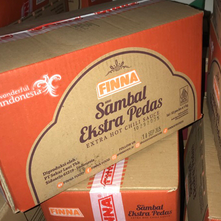 

saus fina exstra pedas 1kg isi 12 pcs