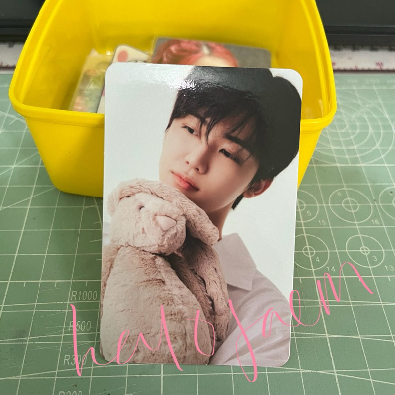 (BACA DESK) PC PHOTOCARD JAEMIN BONEKA NABON SG21 SEASON GREETING