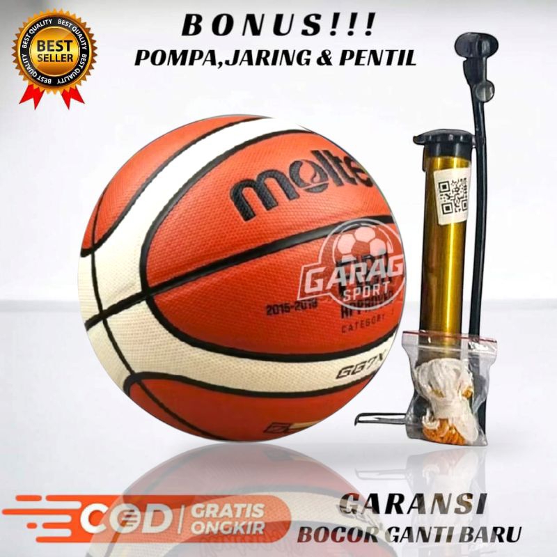 MOLTEN Bola Basket GG7X | Size 7 | Bola Basket Original Import