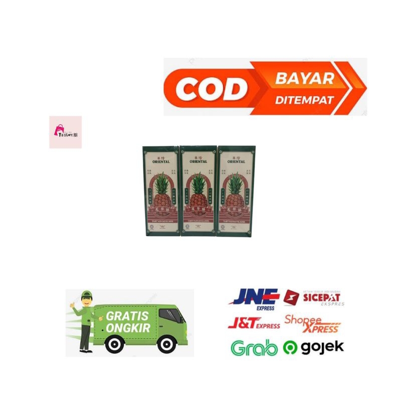 

Kue Nastar Premium Malaysia - Oriental Pineapple Tart Import - Oriental Classic Pineapple Tart Original Malaysia Malay