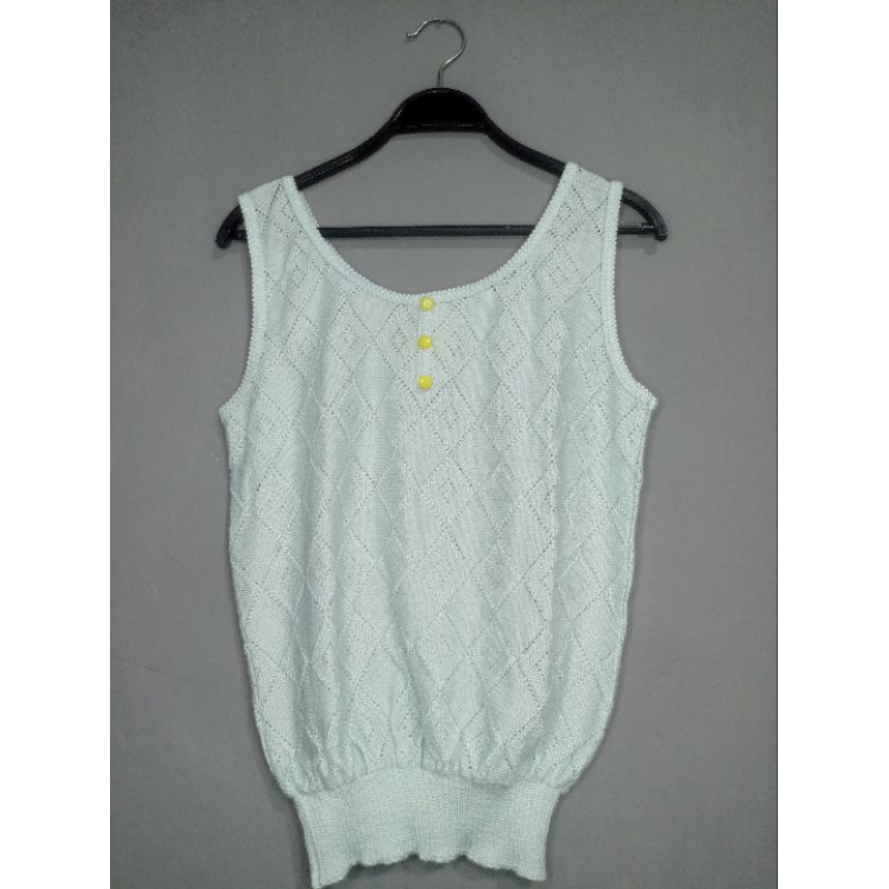 Outer Rajut Rompi Vest Perempuan [ PL ]