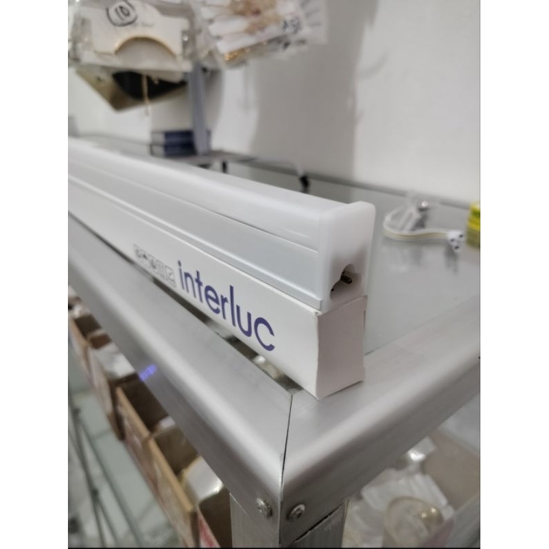 INTERLUC LAMPU LED TL T5 NEON 18 WATT CAHAYA KUNING WARM WHITE BERKUALITAS SNI