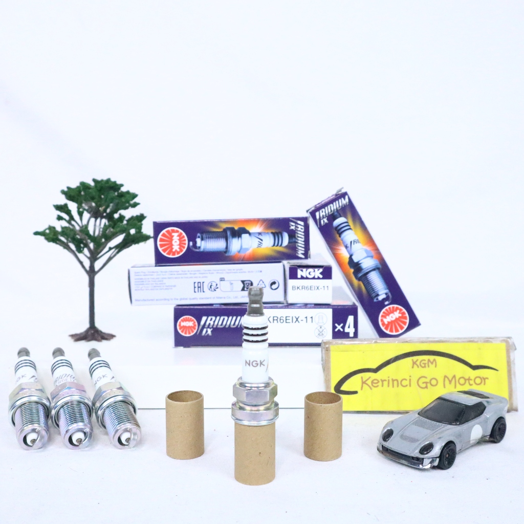BUSI MOBIL NGK IRIDIUM BKR6EIX-11 SPARK PLUG DELICA ETERNA L300 LANCER