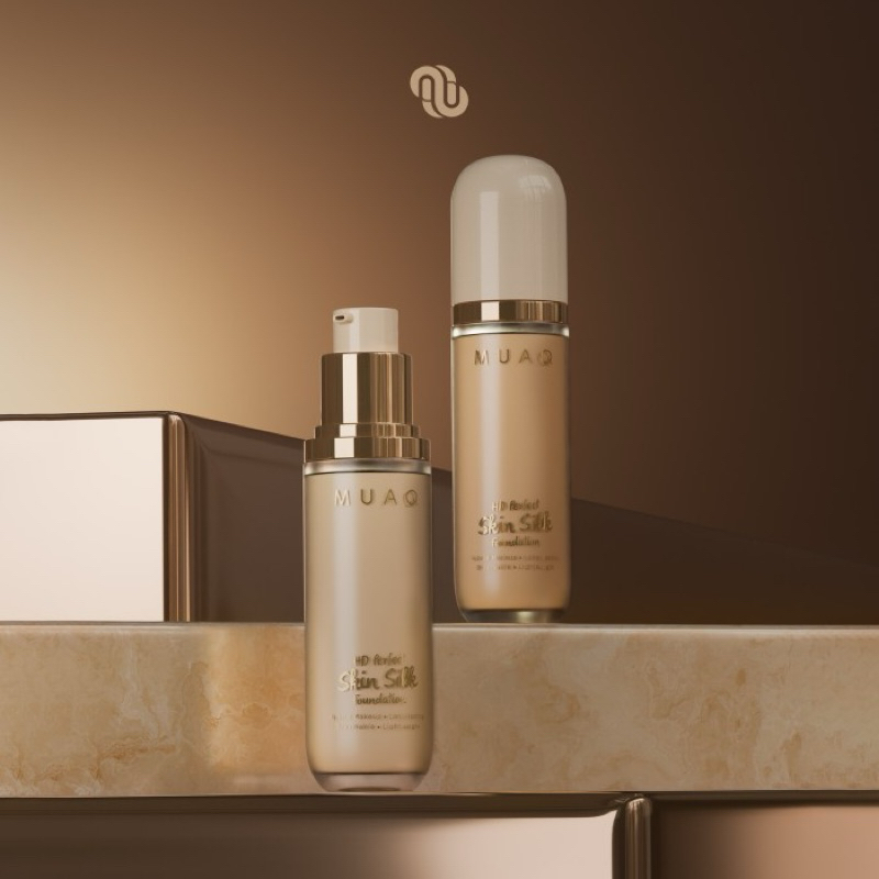 Ready MUAQ High Definition Silk Foundation