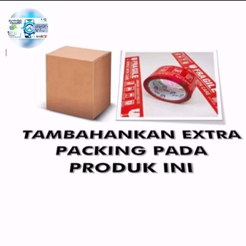 

Extra Bubble Wrap dan Kardus
