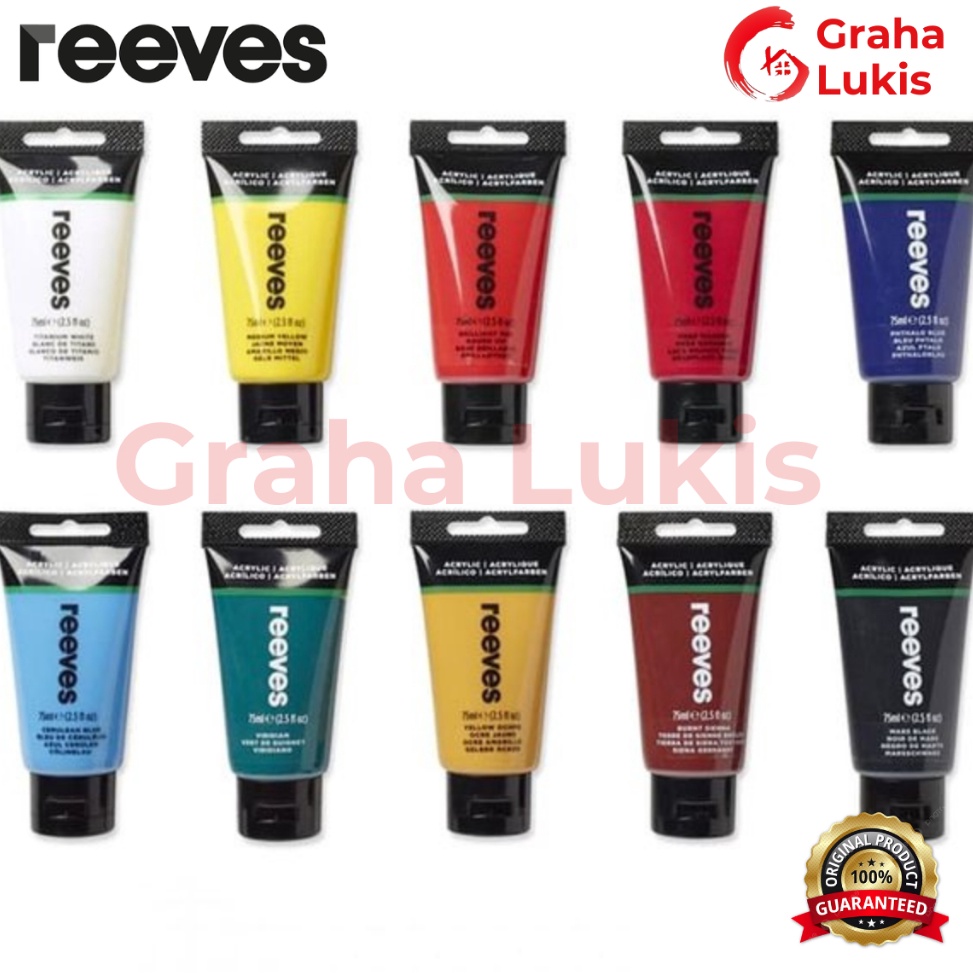 

KODE F28W Reeves Acrylic Colour Fine Artist 75ml