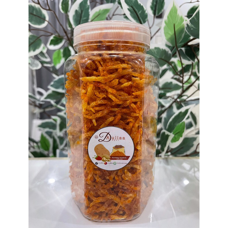 

Kentang mustofa DapurAuliaa toples 700ml original pedas manis