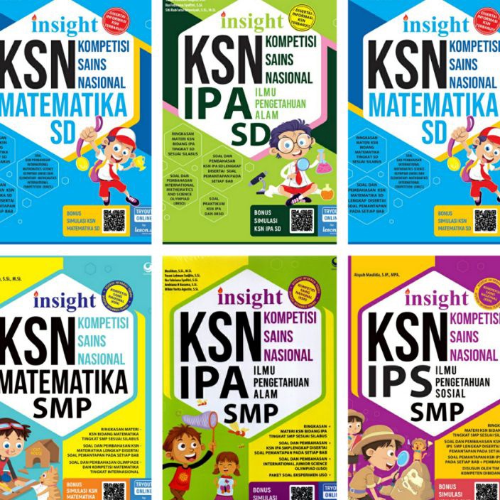 KI3 Buku Insht OSN KSN Olimpiade Kompetisi Sains Nasional Matematika IPA IPS Kimia Biologi Geografi 