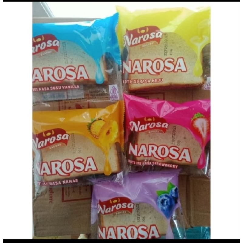 Roti Narosa 60gr varian rasa