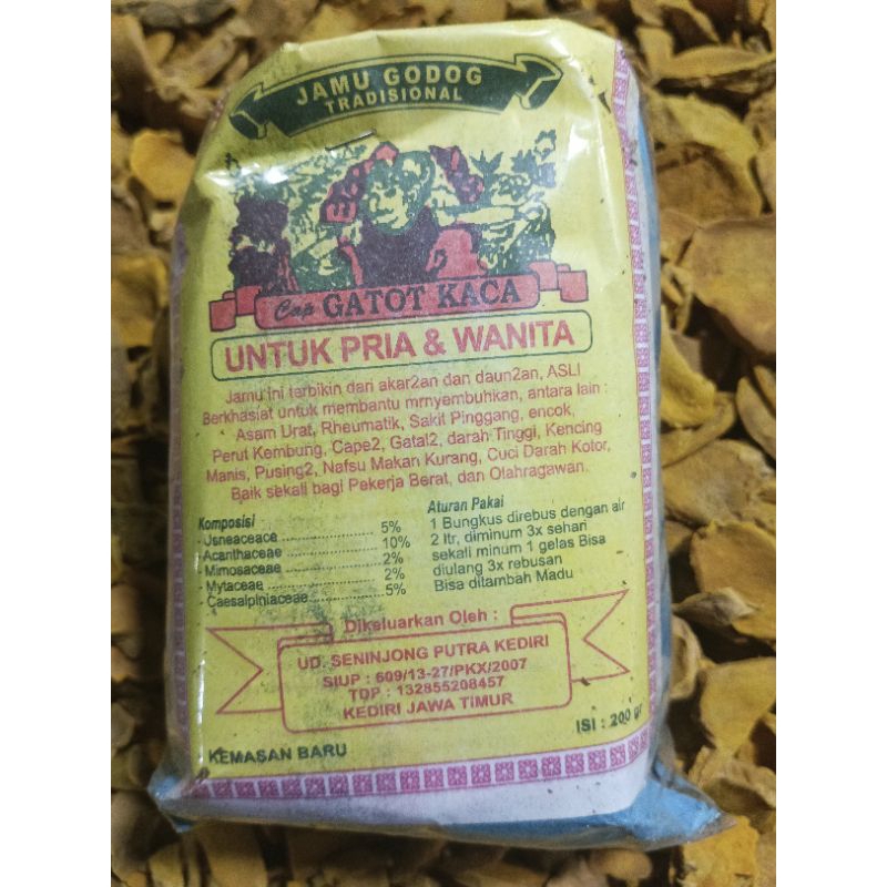 Jamu godok cap Gatot Kaca / Jamu Godog Gatot Kaca