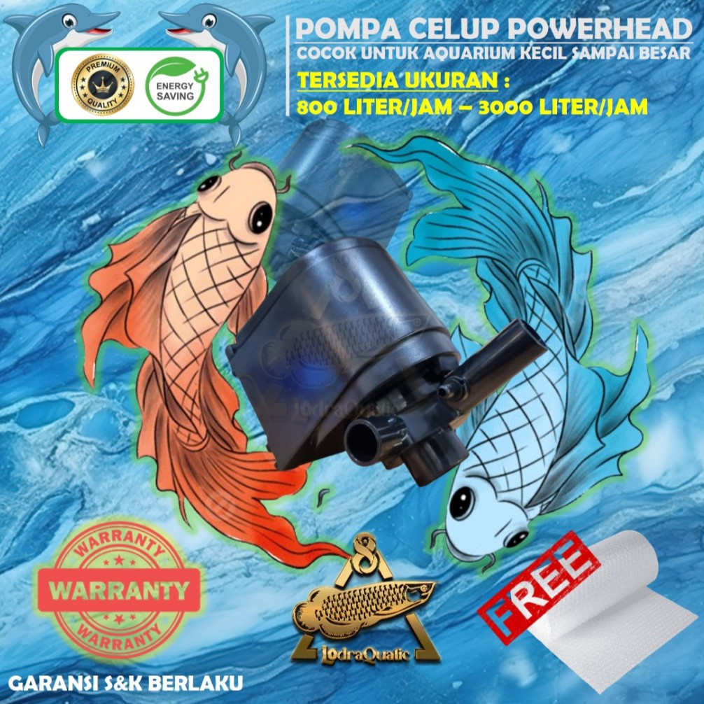 POMPA CELUP POWER HEAD MESIN FILTER AQUARIUM AQUASCAPE WATER PUMP ARMADA MINI