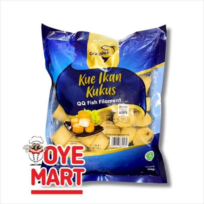 

GIZIPLUS KUE IKAN KUKUS 500GR KUE KUKUS, RASA IKAN