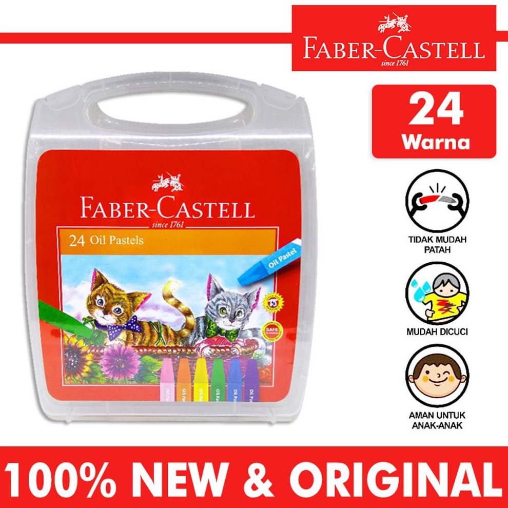 

KODE U26A FaberCastell Hexagonal Oil Pastell 24 E