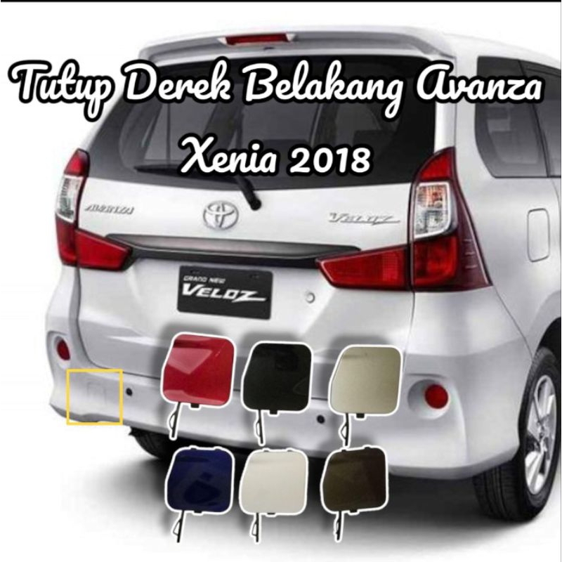 Tutup Tuwing Derek Tutup Bemper Belakang Mobil Avanza Xenia Tahun 2018 2019 2020 2021
