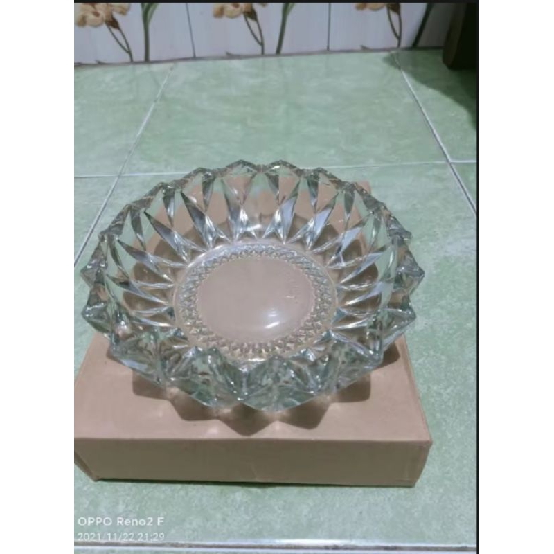 Asbak beling Besar/Asbak Rokok Bahan Beling Tebal