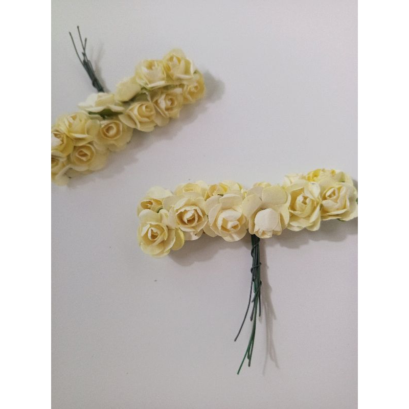 Baby rose/mawar mini/bunga mawar kertas