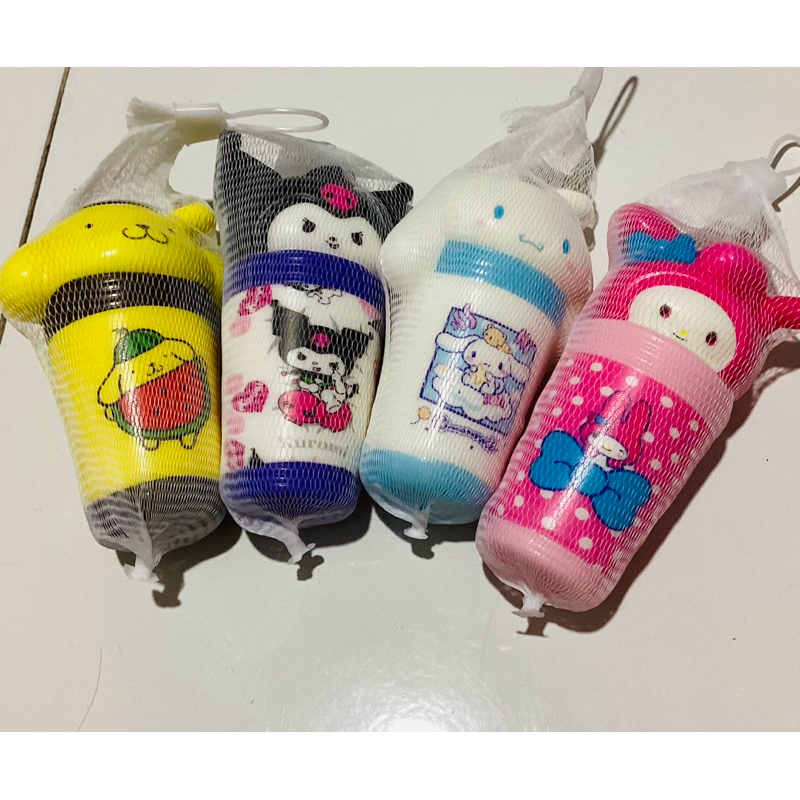 squishy sanrio gelas , squishy sanrio karakter