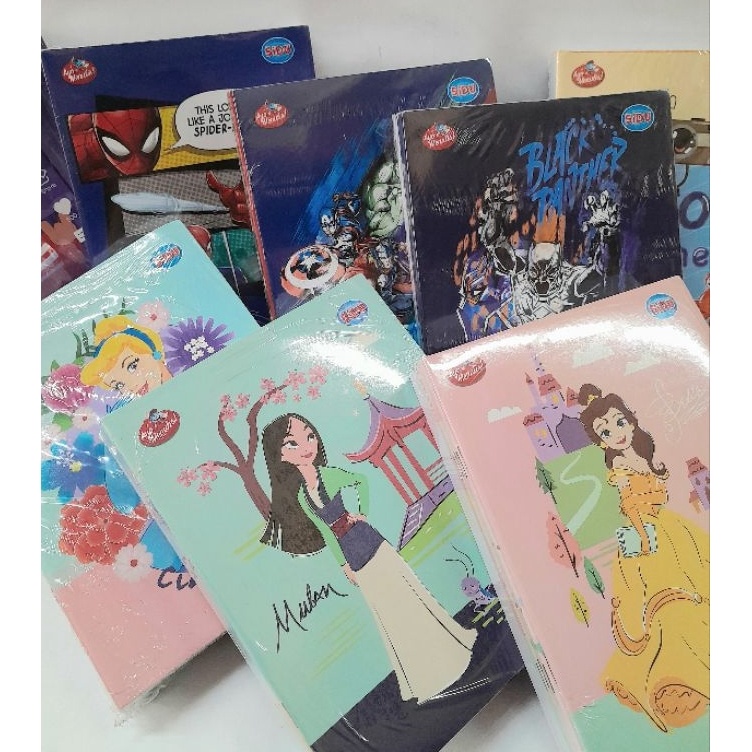 

Produk Original BUKU TULIS SIDU 38 LEMBARBUKU TULIS KARAKTER LUCUMARVELDISNEY