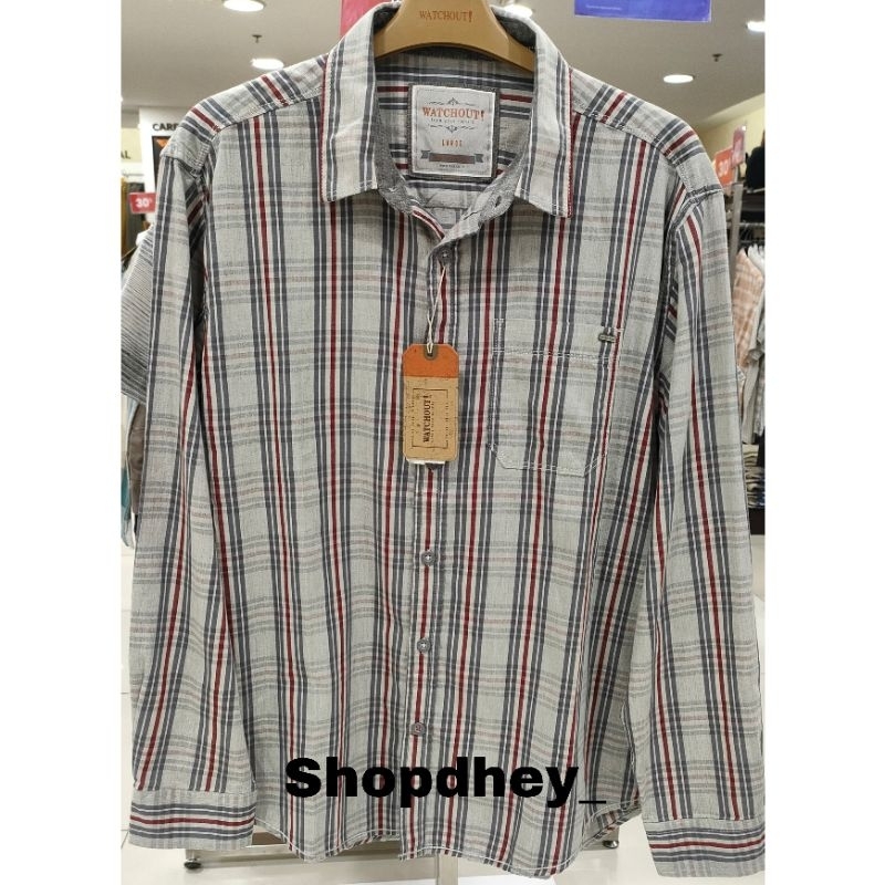 Watchout Kemeja Panjang Pria