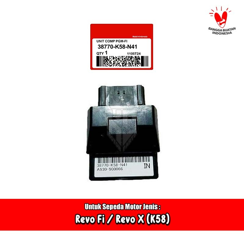 CDI ECU ECM K58-N41 Honda Revo Fi X