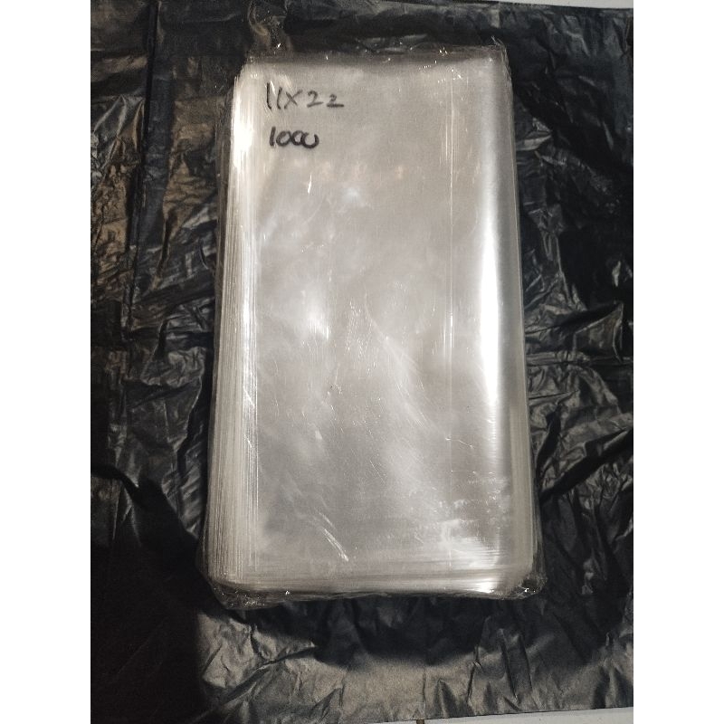 

plastik opp ukuran 11x22x030mic