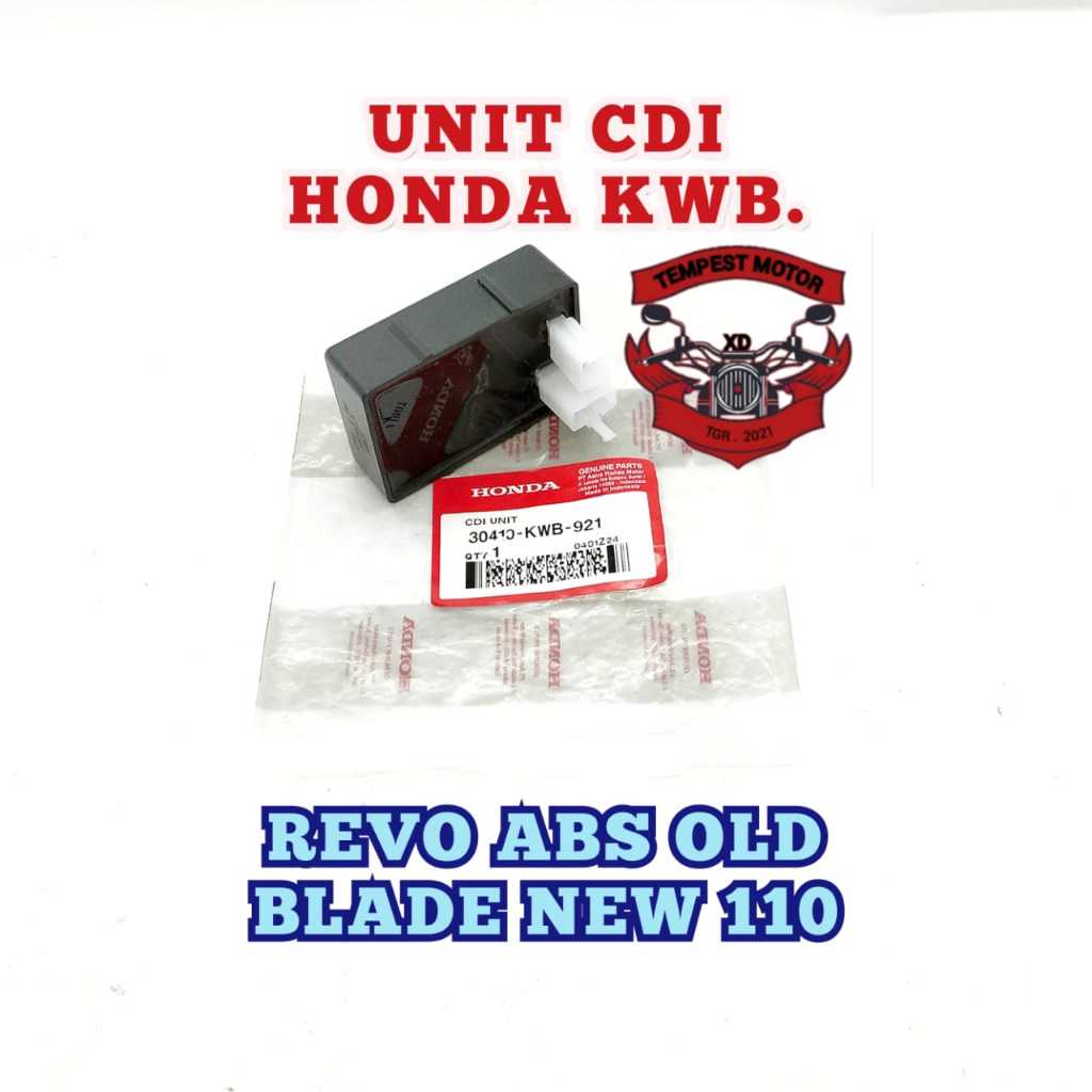 CDI REVO ABSOLUTE UNIT CDI HONDA KWB CDI ORI HONDA BLADE 110 UNIT CDI REVO ABS KOTAK CDI ASLI BLADE