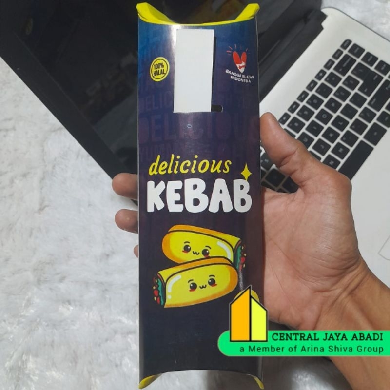 

100 LEMBAR KERTAS KEBAB TARIKAN UKURAN 24 × 9,2 BAHAN IVORY PUTIH HIGH QUALITY | KOTAK KEBAB | DUS KEBAB | KEMASAN KEBAB | BOX KEBAB PRODUK TERBARU SERI BARU | CENTRAL JAYA ABADI 2580