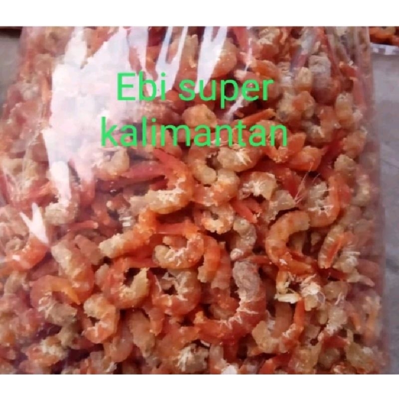 

Ebi kering / Udang kering berkualitas ekspor Grade A berat 100 gram ..bersih tanpa kulit