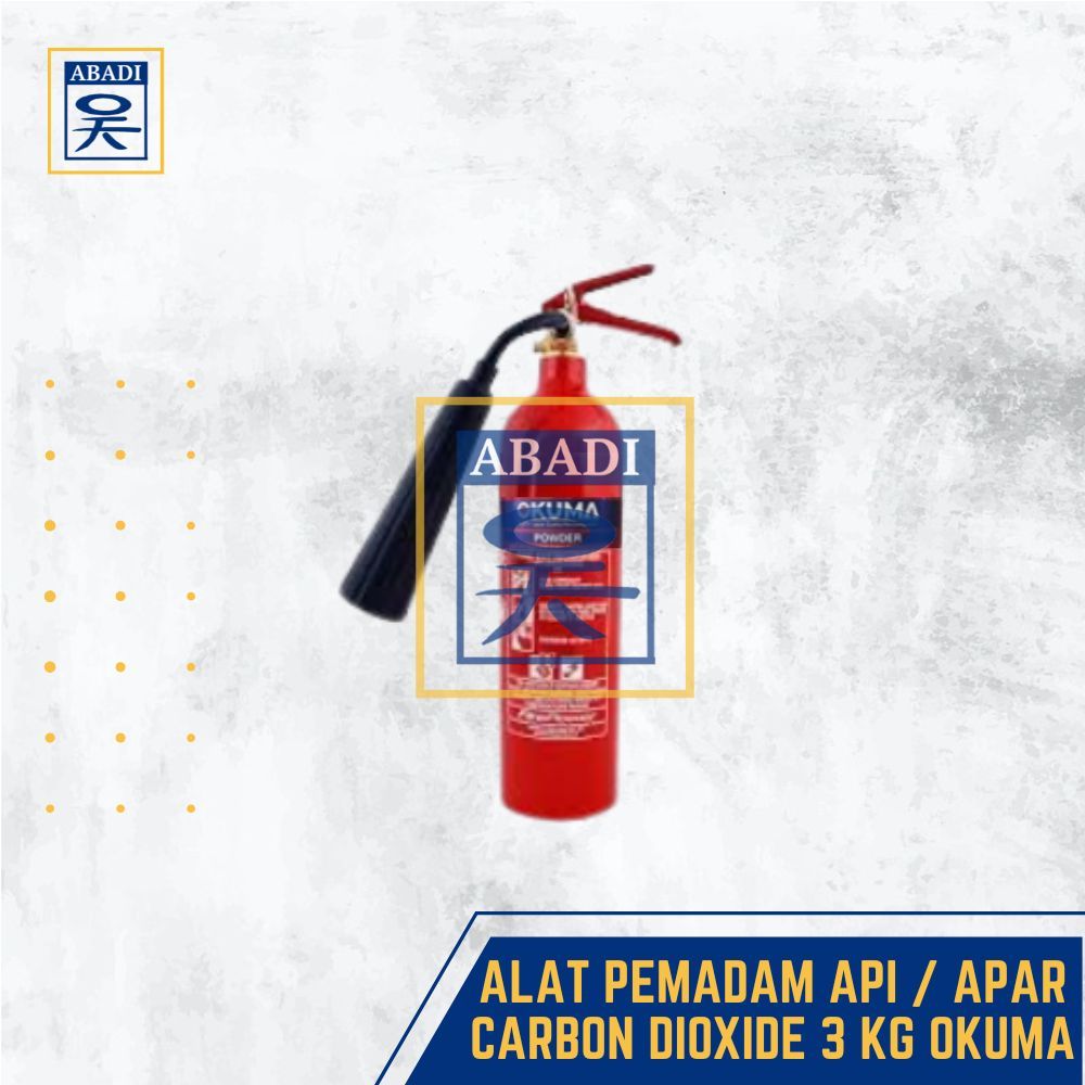 ALAT PEMADAM API / APAR CARBON DIOXIDE 3 KG OKUMA