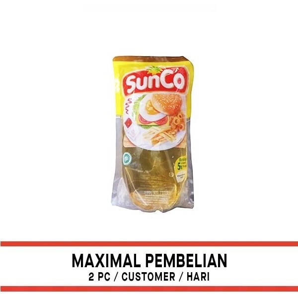 

SUNCO COOKING OIL REF 1 LTR