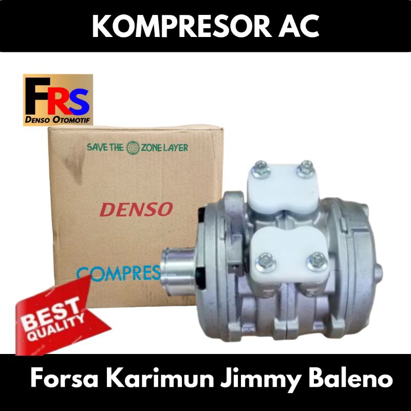 Kompresor AC Karimun kotak Baleno lama Vitara Jimmy Katana Forza Amenity Denso
