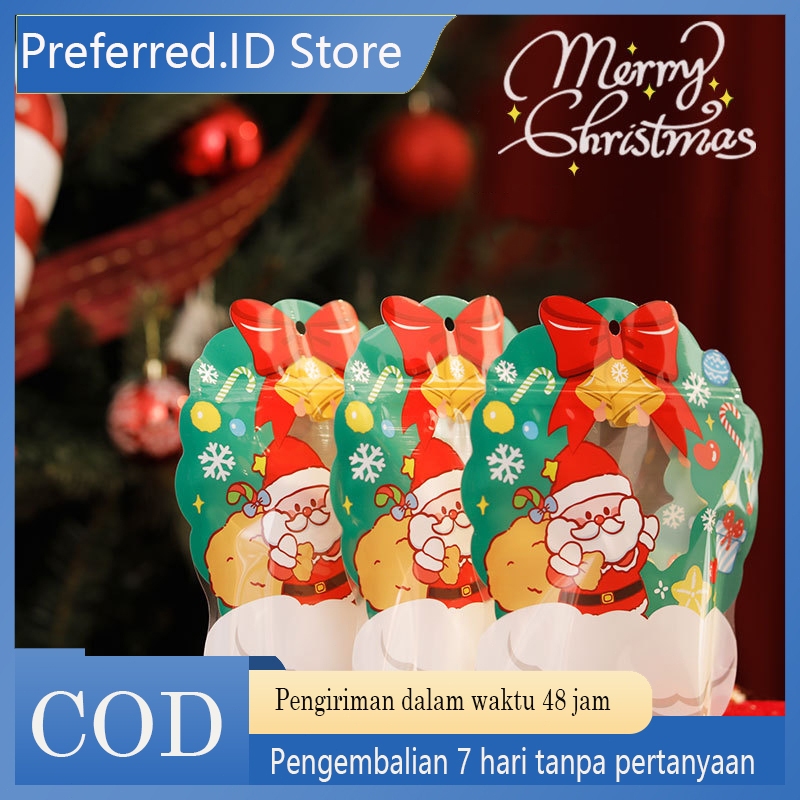 

10 pcs Tas Kado Natal/Goodie Bag Premium