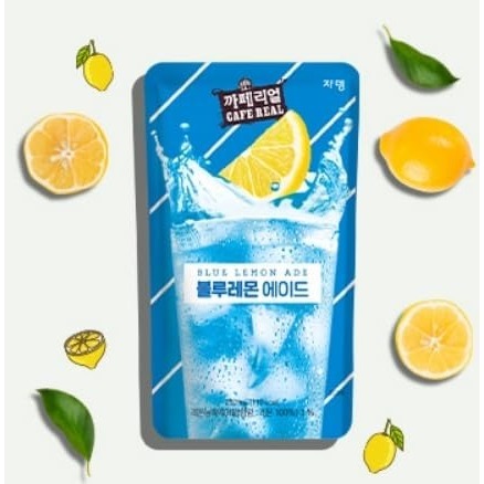 

Jardin Cafe Real Blue Lemon Ade 230ml Minuman Korea Halal