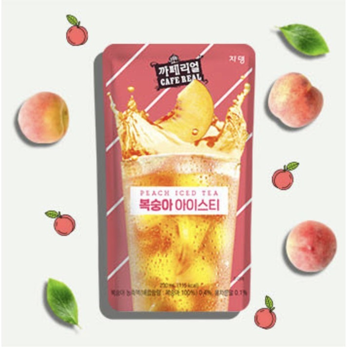 

Jardin Peach Iced Tea 230ml Minuman Korea Halal