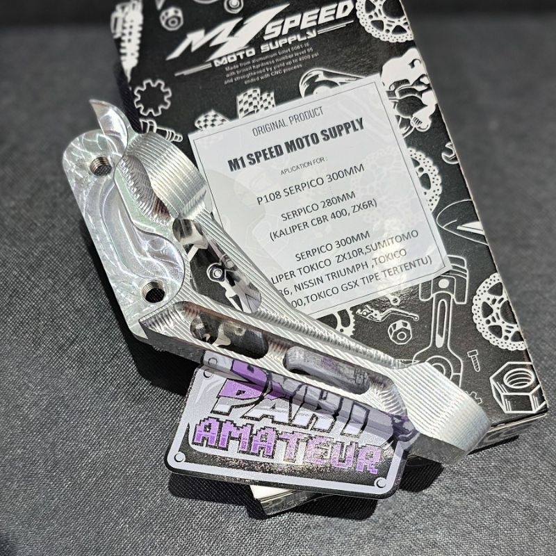 breket kaliper 108 serpico bracket kaliper tokico 108 kidal M1 SPEED
