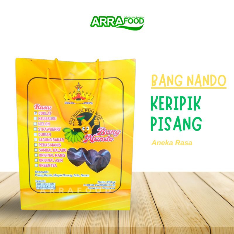 

Keripik Pisang Cokelat Bang Nando Aneka Rasa