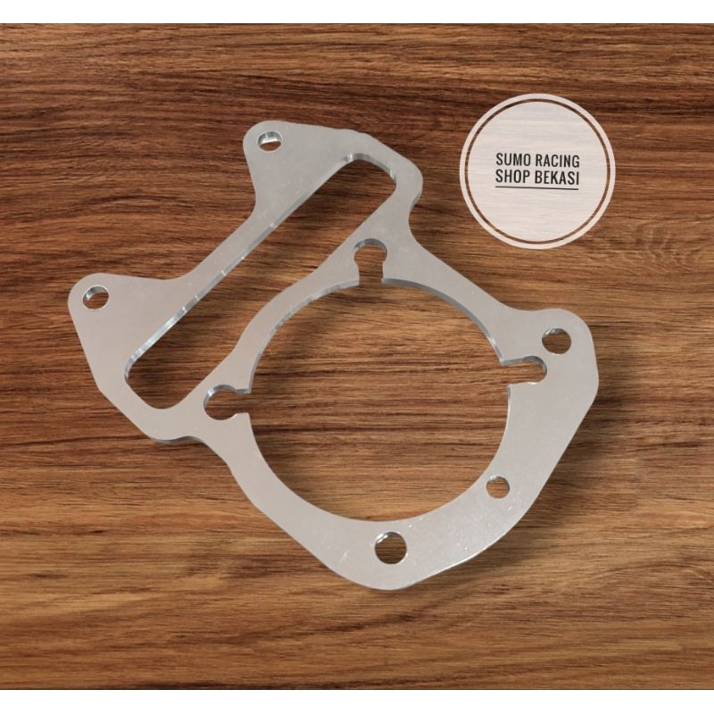 PAKING BLOK BAWAH ALMUNIUM SPS THAILAND BEAT SCOOPY SPACY KARBU TEBAL 1MM 2MM 3MM